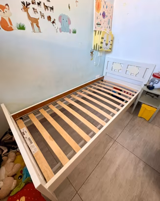 Letto bambino con sponda