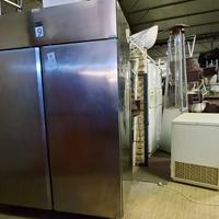 Chiller professionale a doppia anta in acciao inox