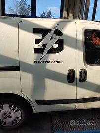 Porta laterale dx nuda FIAT FIORINO del 2009