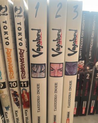 Manga vagabond deluxe edition volume 1-3