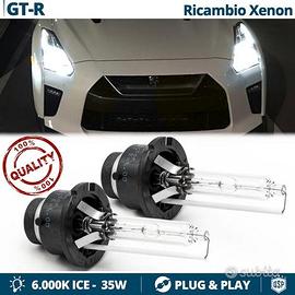 LAMPADINE XENON D2S 6000K per NISSAN GT-R (R35)