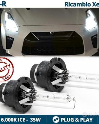 LAMPADINE XENON D2S 6000K per NISSAN GT-R (R35)