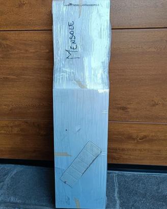 Mensole in legno da parete sospese