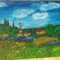 Dipinto olio,anonimo