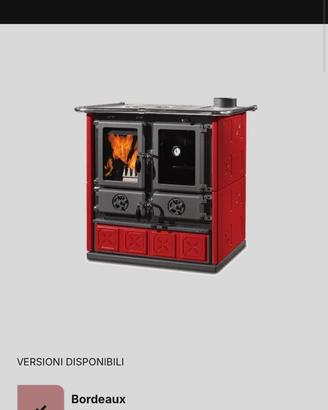 Cucina a legna La Nordica Rossetta 16 Maiolica