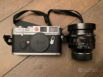 LEICA M6  cromata + VOIGTLAENDER 50mm/1:1,1