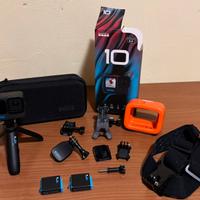 GoPro Hero 10 Black + accessori originali