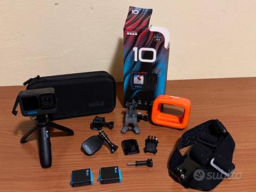 GoPro Hero 10 Black + accessori originali