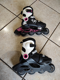 Pattini in linea da bambina/ragazza