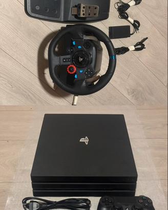 Ps4 Pro 1TB e logitech g29 volante (Come nuovi).