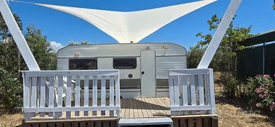 Roulotte stanziali in agricampeggio