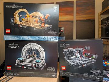 Lego diorami star wars