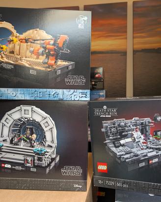 Lego diorami star wars