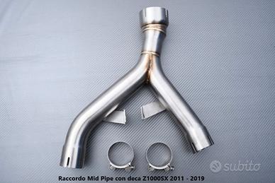 Raccordo Mid Pipe con deca Z1000SX 2011 - 2019