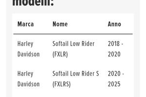 sella monoposto per Harley davidson low raider