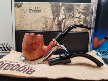 Pipa NUOVA Brebbia Bibo con 2 bocchini vintage