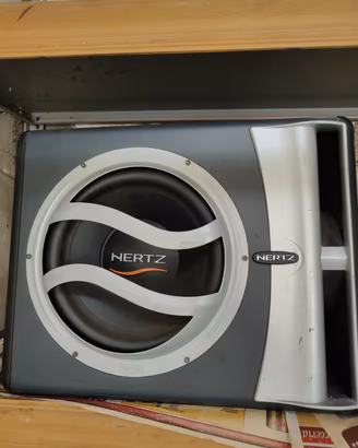 subwoofer + amplificatore