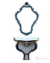 Consolle specchio vintage antico moderno ingresso