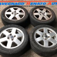 4 cerchi in lega 14 pollici AUDI VOLKSWAGEN SKODA 