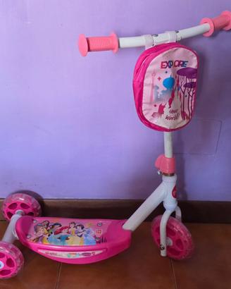 Monopattino 3 Ruote Disney Principesse Mondo Toys