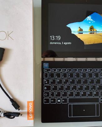 Tablet LENOVO modello YOGA BOOK 2in1 YB1-X91L.