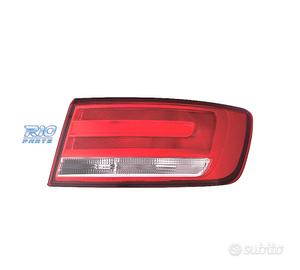FANALE DESTRO PER AUDI A4 SEDAN 15-20 BIANCO ROSSO