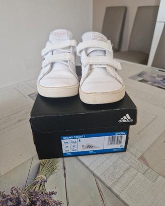 scarpe adidas grand court I bambina 27