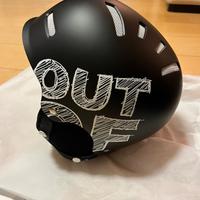 Casco da sci nero Out Of