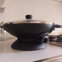 Pentola wok elettrica