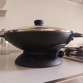 Pentola wok elettrica