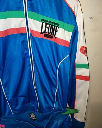 Tuta Leone Sport Boxe Blu Taglia S
