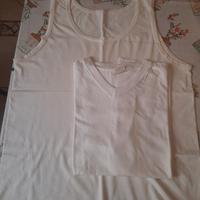 Due canottiere uomo in cotone