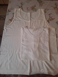 Due canottiere uomo in cotone