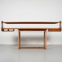 mensola portalibri legno 215x40 realizzata a mano 
