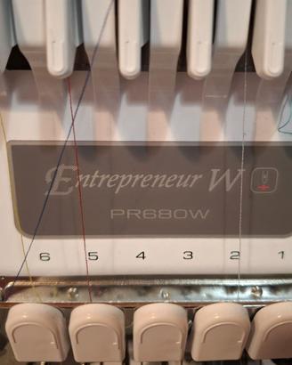 Ricamatrice Brother Entrepreneur W PR680W a 6 aghi
