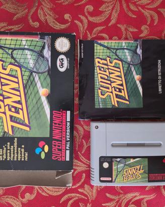 Super Tennis – Super Nintendo SNES – PAL ITA – Com