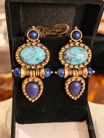 Orecchini vintage Zoe Coste per donna