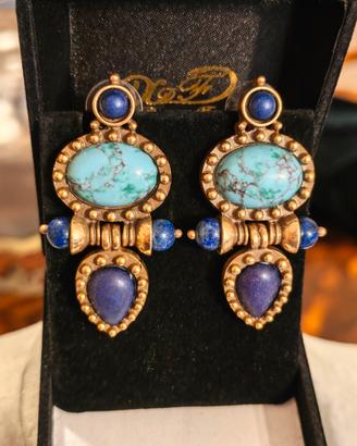 Orecchini vintage Zoe Coste per donna