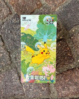 Pokemon TCG S-Chinese 151C Collect 151 Journey Sli