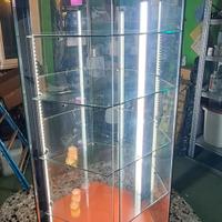 vetrina esagonale vintage originale fiat