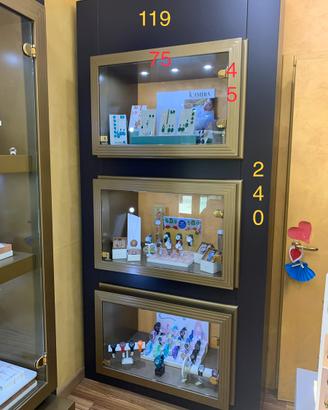 Arredamento completo gioielleria elegante modulare