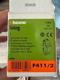 Rele bticino F411/2 a due contatti indipendenti