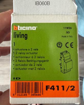 Rele bticino F411/2 a due contatti indipendenti