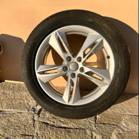 4x CERCHI IN LEGA 18" ORIGINALI AUDI Q3 SILVER