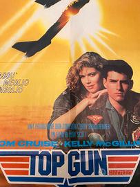 Manifesto originale Cinema Top Gun 1986