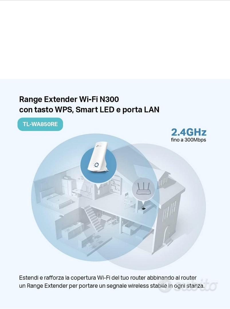 Router WiFi Extender TP-Link 450 Mbps - TL-WR940N - Informatica In vendita  a Matera