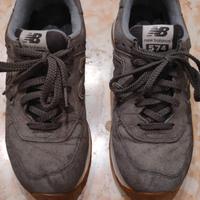 SCARPE NEW BALANCE 574 GRIGIE N 42