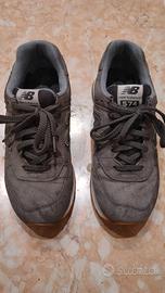 SCARPE NEW BALANCE 574 GRIGIE N 42