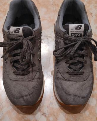 SCARPE NEW BALANCE 574 GRIGIE N 42