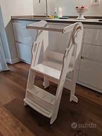 Torretta montessoriana a 3 livelli richiudibile